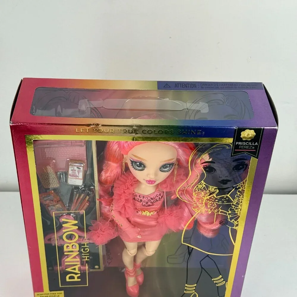 Rainbow High PRISCILLA PEREZ Fashion Pink Doll - New In Box